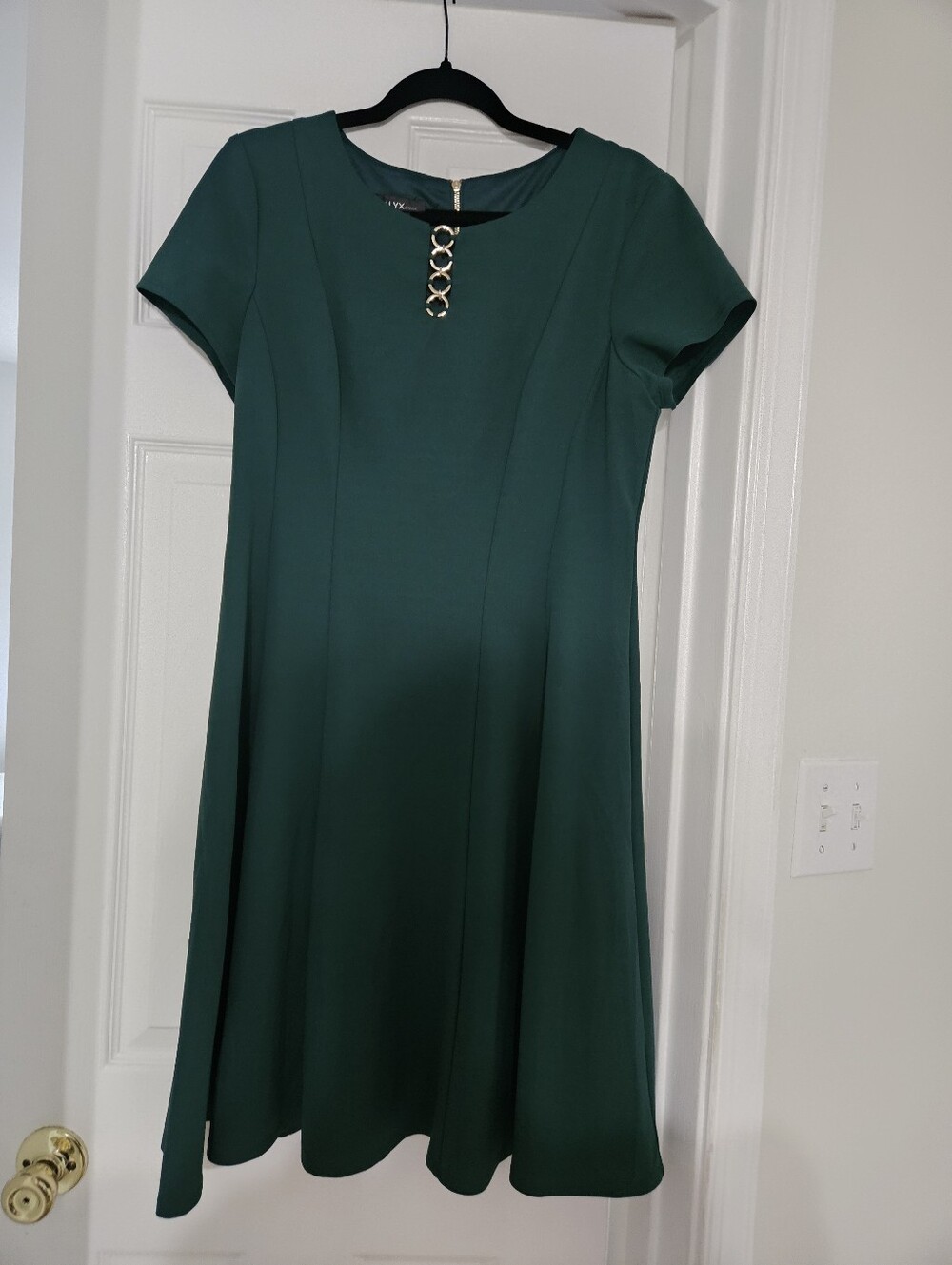 ALYX Dress Emerald Green Fit & Flare Dress
